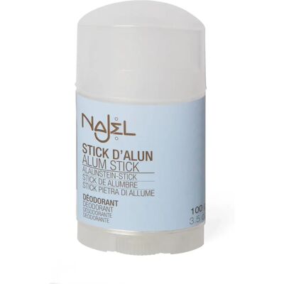 Najel Alum Barra - Desodorante Natural - 100g Najel Alum Barra - Desodorante Natural - 100g