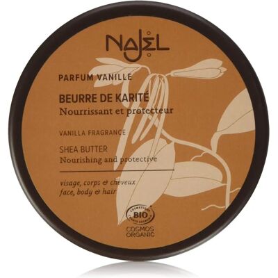 Najel Manteca de Karité Vanille - Hidratante para rostro y cuerpo Najel Manteca de Karité Vanille - Hidratante para rostro y cuerpo