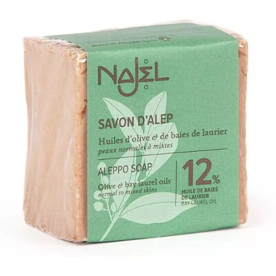 Jabón de Alepo con 12% de aceite de Laurel - Najel Jabón de Alepo con 12% de aceite de Laurel - Najel