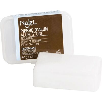 Najel Pierre d'Alun - Déodorant Naturel - 90g - Publicité Najel Pierre d'Alun - Déodorant Naturel - 90g - Publicité