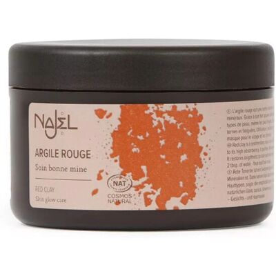 NAJEL Mascarilla Facial de Arcilla Roja - Piel sensible y grasa - 150g NAJEL Mascarilla Facial de Arcilla Roja - Piel sensible y grasa - 150g