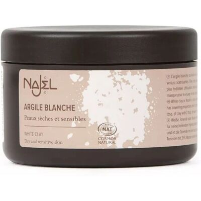 Najel Polvo de Arcilla Blanca - Máscara facial mineral - 90g Najel Polvo de Arcilla Blanca - Máscara facial mineral - 90g