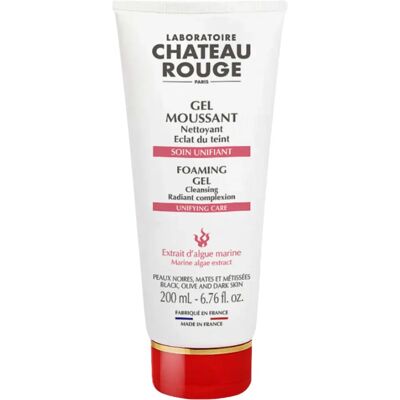 Gel Moussant Unifiant Château Rouge 200ml - Visage & Corps - Publicité Gel Moussant Unifiant Château Rouge 200ml - Visage & Corps - Publicité