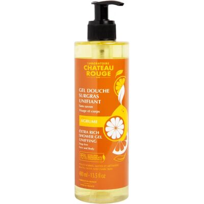 Château Rouge Gel Douche Surgras Unifiant Agrume 400 ml Duschtvål Château Rouge Gel Douche Surgras Unifiant Agrume 400 ml Duschtvål