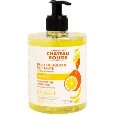 Laboratoire Château Rouge Gel douche pour peau sèche - Douche corporelle - Publicité Laboratoire Château Rouge Gel douche pour peau sèche - Douche corporelle - Publicité