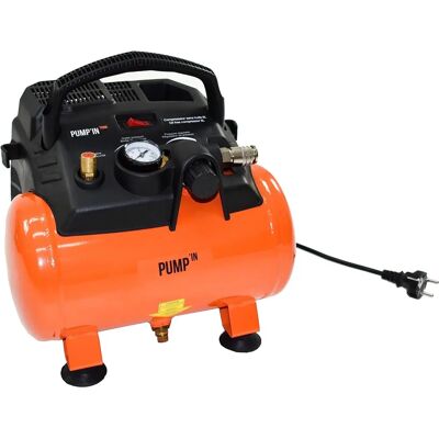 Mini kompressor Tank Pump'in - 6L, 8 Bar, 230V - Verktyg för utomhusbruk Mini kompressor Tank Pump'in - 6L, 8 Bar, 230V - Verktyg för utomhusbruk