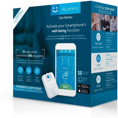Bluetens Smart - Estimulador elétrico com acessórios Bluetens Smart - Estimulador elétrico com acessórios