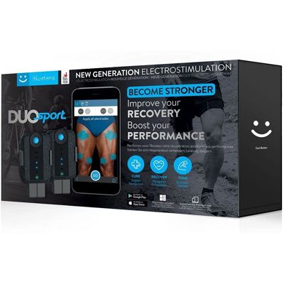 Bluetens 2x Elektrostimulátorok Pihentető Duo Sport - Elektrostimulator Bluetens 2x Elektrostimulátorok Pihentető Duo Sport - Elektrostimulator