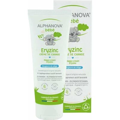 Alphanova Bébé Crema Orgánica Eryzinc para Pañales Alphanova Bébé Crema Orgánica Eryzinc para Pañales