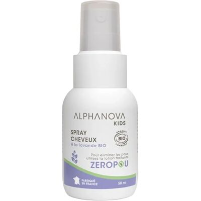 Spray pour cheveux bio à la lavande d’Alphanova Kids 50 ml - Spray - Publicité Spray pour cheveux bio à la lavande d’Alphanova Kids 50 ml - Spray - Publicité