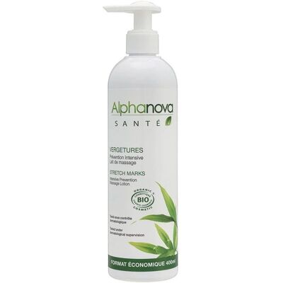 Alphanova Massage-Milch - Bio-Stretchmark-Prävention - 400ml Alphanova Massage-Milch - Bio-Stretchmark-Prävention - 400ml
