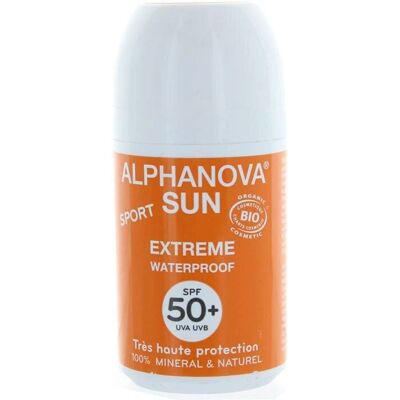 Alphanova Sun Sport SPF50+ Solar Roll-On 50g - Sonnenschutzcreme Alphanova Sun Sport SPF50+ Solar Roll-On 50g - Sonnenschutzcreme