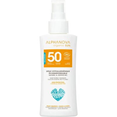 Alphanova Sun SPF50 Crème Solaire Hypoallergénique - 90g - Publicité Alphanova Sun SPF50 Crème Solaire Hypoallergénique - 90g - Publicité