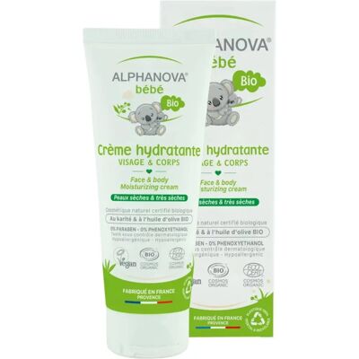 Alphanova Baby Bio Feuchtigkeitscreme für Gesicht & Körper Alphanova Baby Bio Feuchtigkeitscreme für Gesicht & Körper