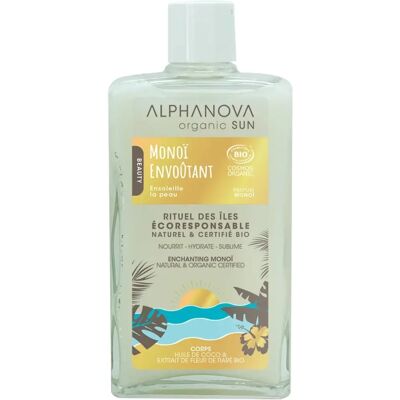 Alphanova Monoï Envoutant Bio 100 ml - Olej do opalania bio Alphanova Monoï Envoutant Bio 100 ml - Olej do opalania bio