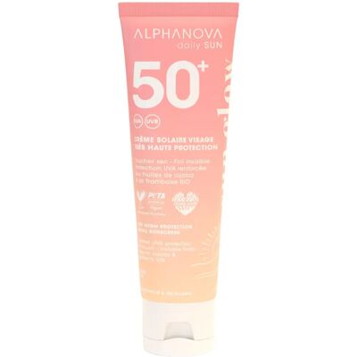 Alphanova SPF 50+ Gesichtscreme - Natürlich, Feuchtigkeitsspendend Alphanova SPF 50+ Gesichtscreme - Natürlich, Feuchtigkeitsspendend