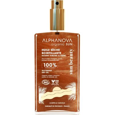 Alphanova Sun Beauty Shimmering Dry Oil - Haut & Haar Pflege Alphanova Sun Beauty Shimmering Dry Oil - Haut & Haar Pflege