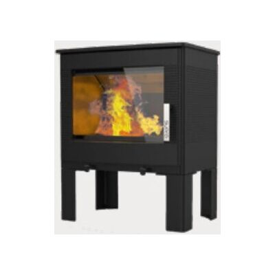 Poêle à bois Odélya Supra - 8,7kW - Noir Poêle à bois Odélya Supra - 8,7kW - Noir
