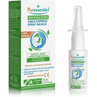 Puressentiel Marca Respirazione - Spray Nasale per Sinusite Puressentiel Marca Respirazione - Spray Nasale per Sinusite
