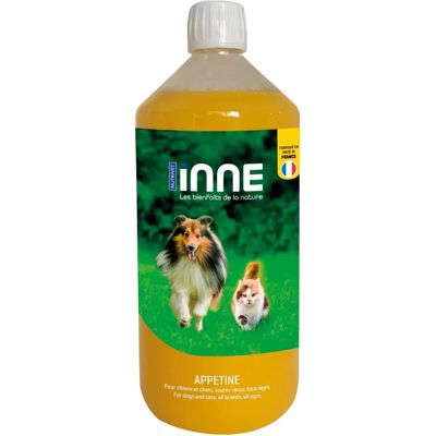 Nutrivet Appetine 1 L - Supplément pour animaux - Publicité Nutrivet Appetine 1 L - Supplément pour animaux - Publicité