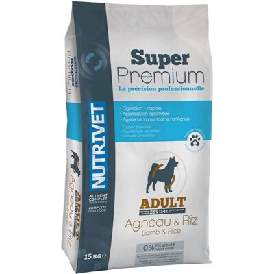 Nutrivet Lamm Reis Hundefutter - Super Premium Hypoallergen Nutrivet Lamm Reis Hundefutter - Super Premium Hypoallergen