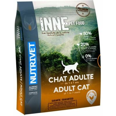 Nutrivet Marque Modèle - Nourriture sèche pour chats - Publicité Nutrivet Marque Modèle - Nourriture sèche pour chats - Publicité