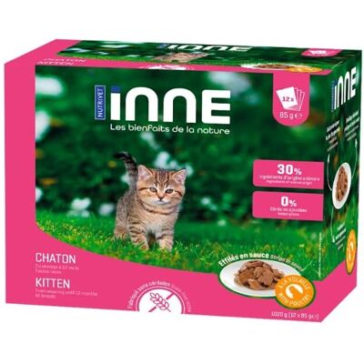 Nutrivet Inne Kitten volaille - Wet Cat Food för kattungar Nutrivet Inne Kitten volaille - Wet Cat Food för kattungar