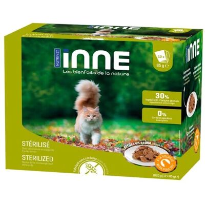Nutrivet Inne Geïsteriliseerd Vleesvoer - 12 x 85 g Nutrivet Inne Geïsteriliseerd Vleesvoer - 12 x 85 g