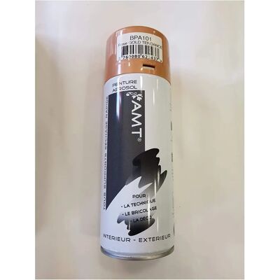 Peinture en spray or rose AMT - Acrylique, Intérieur/Extérieur, Finition de qualité - Publicité Peinture en spray or rose AMT - Acrylique, Intérieur/Extérieur, Finition de qualité - Publicité