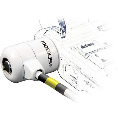Mobilis Stahl Sicherheitskabel 1,8 m mit Schlüssel - Sicherheitskabel Mobilis Stahl Sicherheitskabel 1,8 m mit Schlüssel - Sicherheitskabel