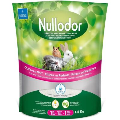 HiFarmaX Nullodor Sable pour chats - Silice naturelle, Contrôle des odeurs HiFarmaX Nullodor Sable pour chats - Silice naturelle, Contrôle des odeurs