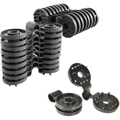 IDMARKET - Clips de fixation pour brise vue - Lot de 20 - Publicité IDMARKET - Clips de fixation pour brise vue - Lot de 20 - Publicité
