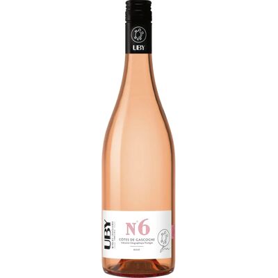 Domaine Uby Rosé Côtes de Gascogne IGP 2023 - Roséwein Domaine Uby Rosé Côtes de Gascogne IGP 2023 - Roséwein