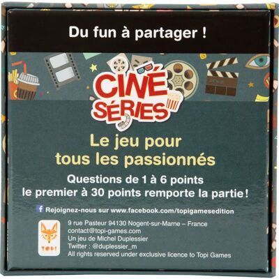 Topi Games FAM-MICS-769001 Juego familiar de cine y series TV Topi Games FAM-MICS-769001 Juego familiar de cine y series TV