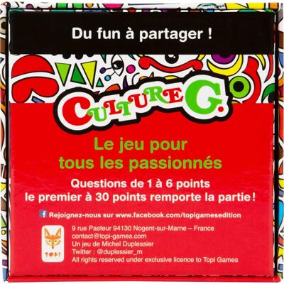 Topi Games FAM-MICU-819001 - Jeu Questionnaire Culture Familiale - Publicité Topi Games FAM-MICU-819001 - Jeu Questionnaire Culture Familiale - Publicité