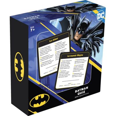Topi Games Batman Quiz - Jeu de société pour 7 ans et plus - 2 à 6 joueurs Topi Games Batman Quiz - Jeu de société pour 7 ans et plus - 2 à 6 joueurs