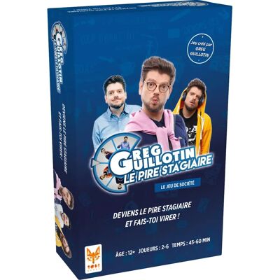 Topi Games Greg Guillotin - Le Pire Stagiaire - Jeu de Cartes - Publicité Topi Games Greg Guillotin - Le Pire Stagiaire - Jeu de Cartes - Publicité