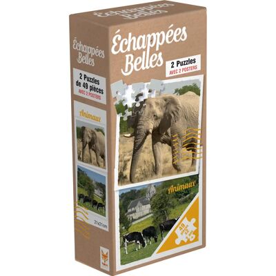 Topi Games Puzzle - Paesaggi Meravigliosi - 2 x 49 pezzi - Gioco da tavolo e carte Topi Games Puzzle - Paesaggi Meravigliosi - 2 x 49 pezzi - Gioco da tavolo e carte