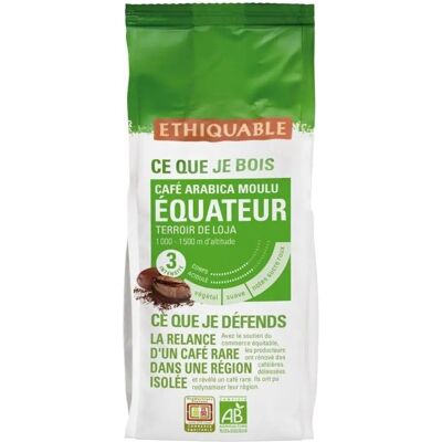 Café équitable bio d’Équateur - 250g - Publicité Café équitable bio d’Équateur - 250g - Publicité