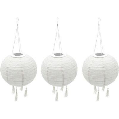 Lanterne Lumisky Himalaya - Confezione da 3 Lanterne Solari LED - Decorazione Lanterne Lumisky Himalaya - Confezione da 3 Lanterne Solari LED - Decorazione