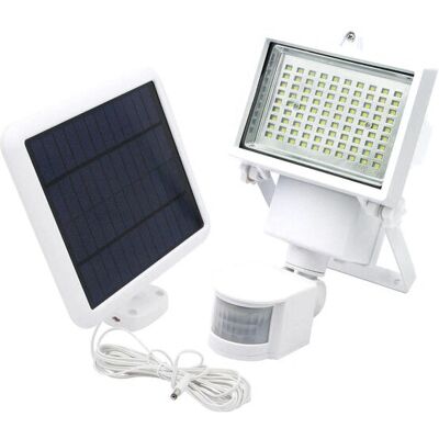 Lumisky Cooper White - Foco solar exterior - 1000lm potente, Sensor de movimiento Lumisky Cooper White - Foco solar exterior - 1000lm potente, Sensor de movimiento