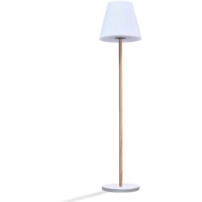 Lumisky Standy Wood Solar - Lampe solaire LED, réglable, 150cm - Publicité Lumisky Standy Wood Solar - Lampe solaire LED, réglable, 150cm - Publicité