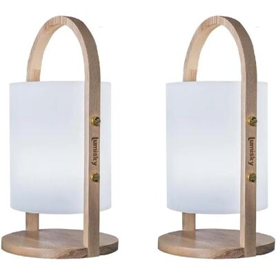Lumisky Modell H37cm Drahtlose skandinavische LED-Laternen Lumisky Modell H37cm Drahtlose skandinavische LED-Laternen