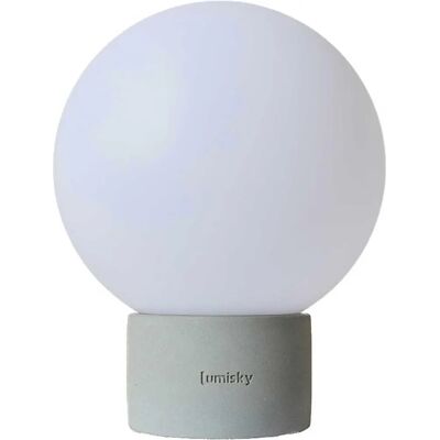 Lumisky Modell H25cm Graue Touch Beton-LED-Tischlampe Lumisky Modell H25cm Graue Touch Beton-LED-Tischlampe