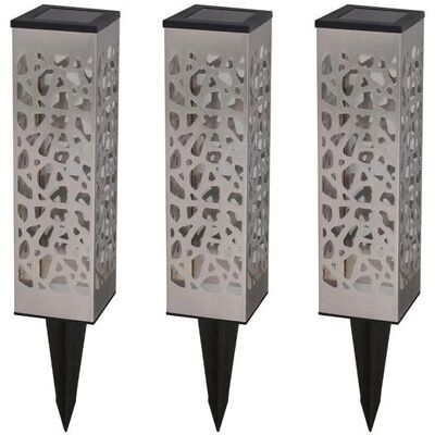 Lumisky Organic Inox Solarleuchten - Gartendekor Lumisky Organic Inox Solarleuchten - Gartendekor