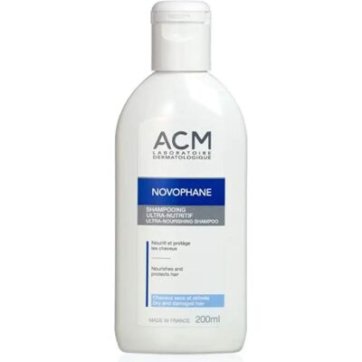 ACM Laboratoire Dermatologique Novophane Ultra-Nourishing Shampoo - Trockenes & Beschädigtes Haarpflege ACM Laboratoire Dermatologique Novophane Ultra-Nourishing Shampoo - Trockenes & Beschädigtes Haarpflege