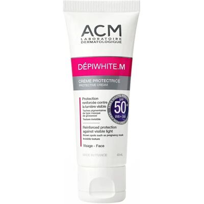 ACM Laboratoire Dermatologique Dépiwhite.M SPF50+ Schutzcreme - Farblos - Hautschutz ACM Laboratoire Dermatologique Dépiwhite.M SPF50+ Schutzcreme - Farblos - Hautschutz