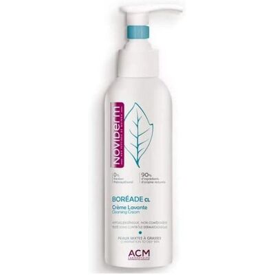 Noviderm Boréade Cl Rengöringskräm - Fet eller aknebenägen hud - 200mL Noviderm Boréade Cl Rengöringskräm - Fet eller aknebenägen hud - 200mL