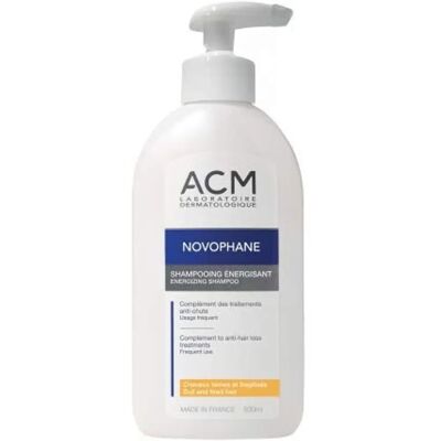 Shampoing Énergisant Novophane ACM - Volume & Force - Fabriqué en France - Publicité Shampoing Énergisant Novophane ACM - Volume & Force - Fabriqué en France - Publicité