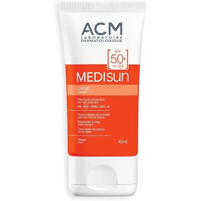 ACM Medisun Wasserfestes Sonnencreme für das Gesicht – SPF 50+ - 40 ml ACM Medisun Wasserfestes Sonnencreme für das Gesicht – SPF 50+ - 40 ml